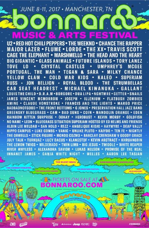 ANNOUNCING: The 2017 BGS Bonnaroo Line-Up