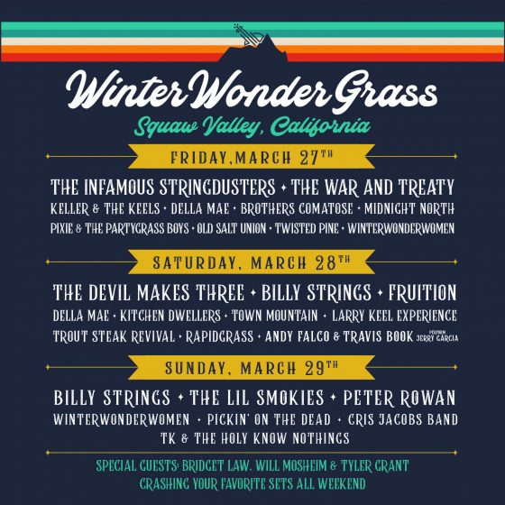 ANNOUNCING WinterWonderGrass California Schedule is Here The