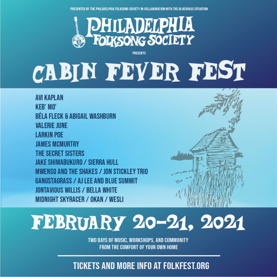 BGS & Philadelphia Folksong Society Partner on Cabin Fever Fest