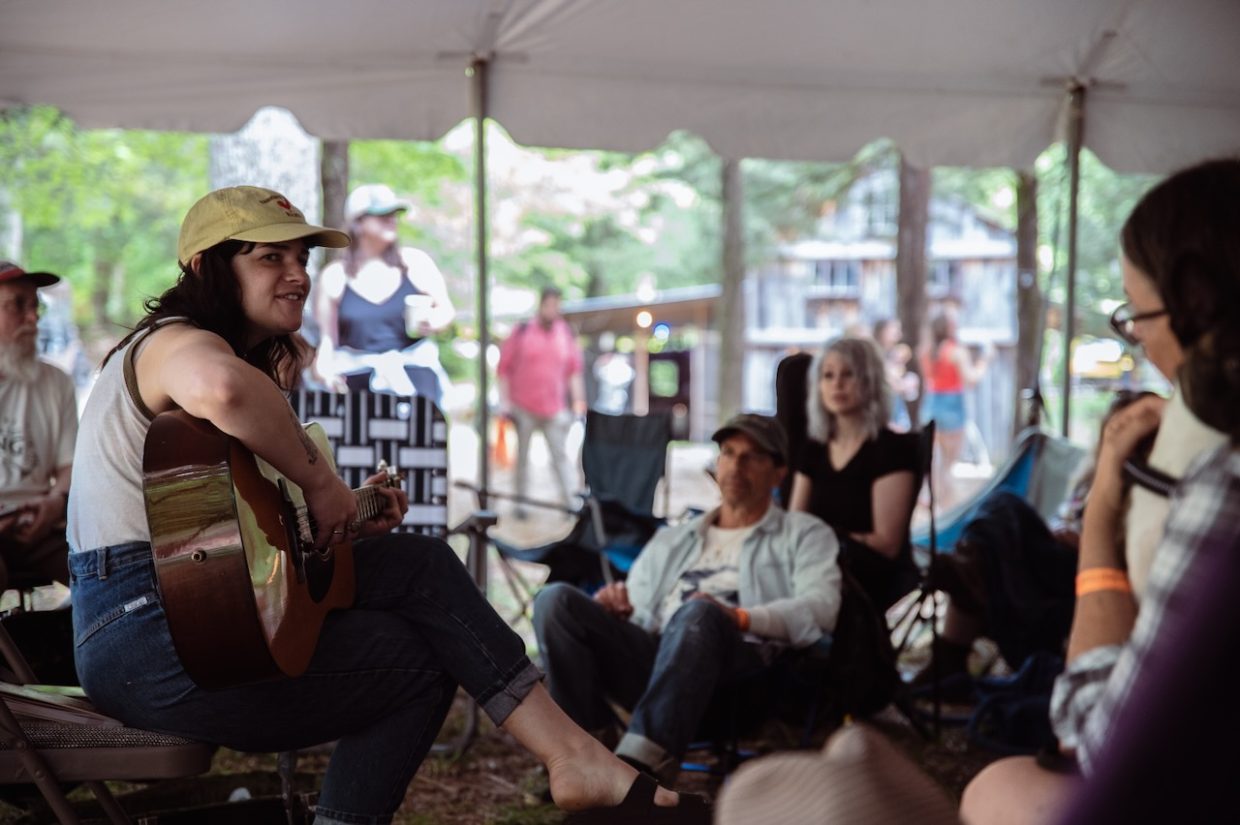 DISPATCH: An Intimate and Essential Kentucky Festival, Sleeping In The Woods